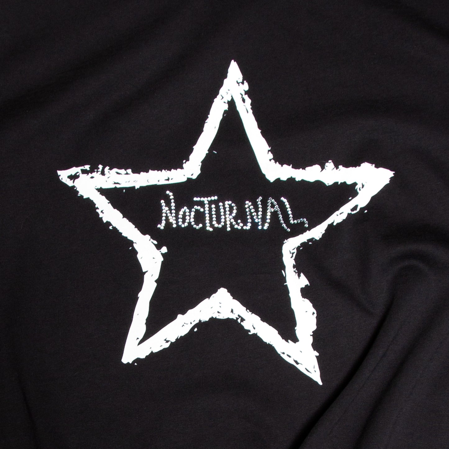 VENUS ANON 'NOCTURNAL' TEE BLACK