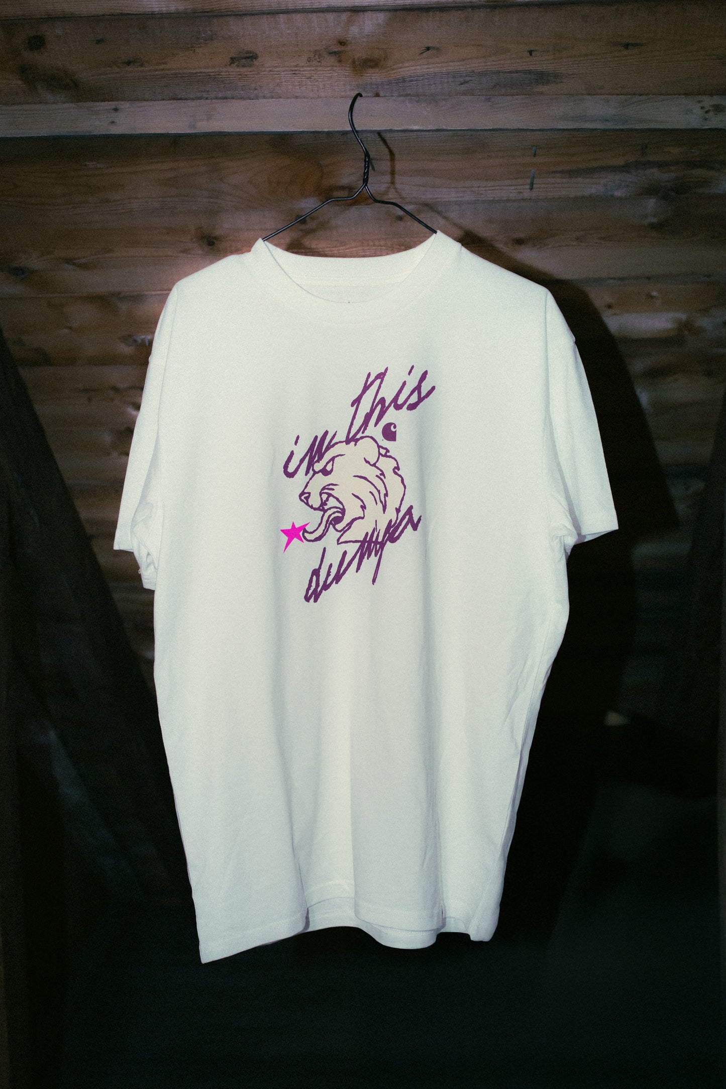 ITD x CARHARTT WIP 'FELINE' TEE WHITE